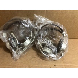 Telex 2x TELEX 610 Dual Headphones - VINTAGE - 1/4" in INPUT.