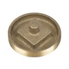 Oatey 42741 2 in. Brass Cleanout Plug with Recessed Head