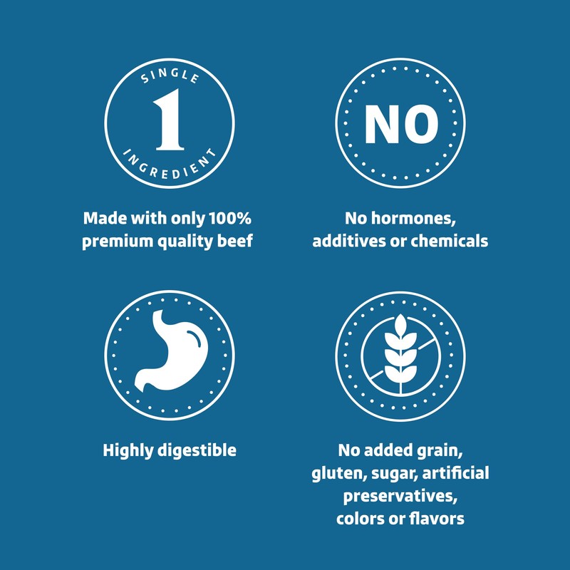 Amazon Brand - Wonder Bound Bully Sticks, All-Natural, Highly Digestible,