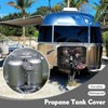 Whosucclay Eagle American Flag RV Propane Tank Cover - Waterproof,