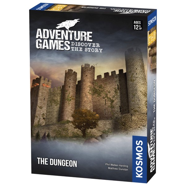 Adventure Games: The Dungeon - A Kosmos Game from Thames & Kosmos | Collaborative, Replayable Storytelling Gaming Experience for 2 To 4 Players Ages 12+