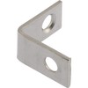 Hardware Essentials 853454 Stainless Steel Corner Brace 1" x 1/2"
