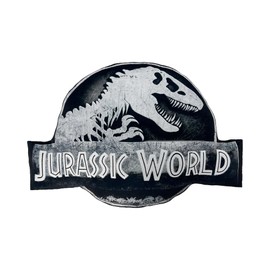 NORTHWEST Jurassic World Stone Logo Cloud Pillow 12" – Plush Dinosaur Stuffed Toy for Kids & Adults, Soft Bedroom Decor, Gift for Boys & Girls