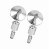 1 Pair 7/8" Round Handlebar Bar End Rear View Mirrors