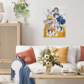 Ravensburger Naruto Manga Merch - 1000 Piece Jigsaw Puzzle for Adults and Kids Age 12 Years Up