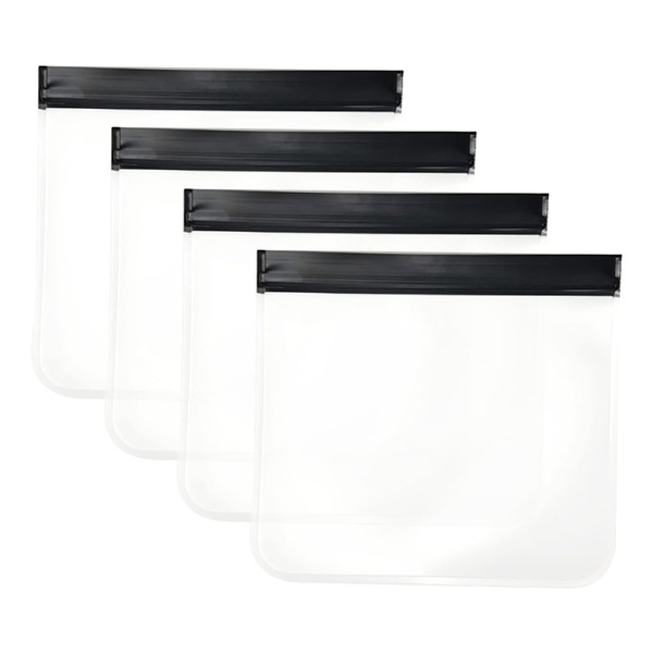 Waterproof Transparent Toiletry Bag Set with Zip for Liquids 20