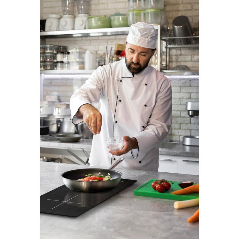 GRACEALL 12 Inch Electric Ceramic Cooktop, 2 Burner Radiant Stove