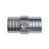 1-1/4" Radiator Hose Barb Coupler with 1/8" NPT Steam Port