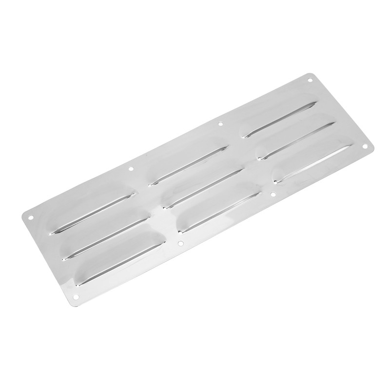 Air Vent Louver Grill Cover Stainless Steel Louver Ventilation Replacement