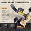 ALEASHA Wall Mounted Bathroom Sink Faucet Oil Rubbed Bronze Bathroom