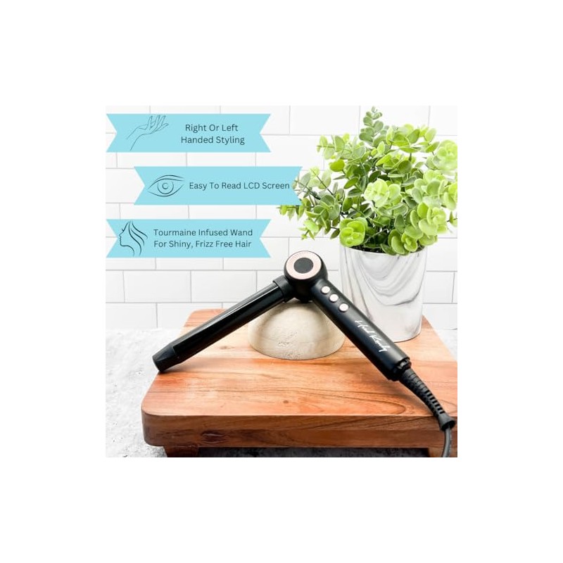 Head Kandy Head Turner Ceramic Curling Wand | Professional Curling