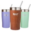 Healthy Human Stainless Steel Tumbler with Straw & Lid |