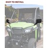 SAUTVS Adjustable Side Mirrors Compatible with Honda Pioneer 520 2021-2025,