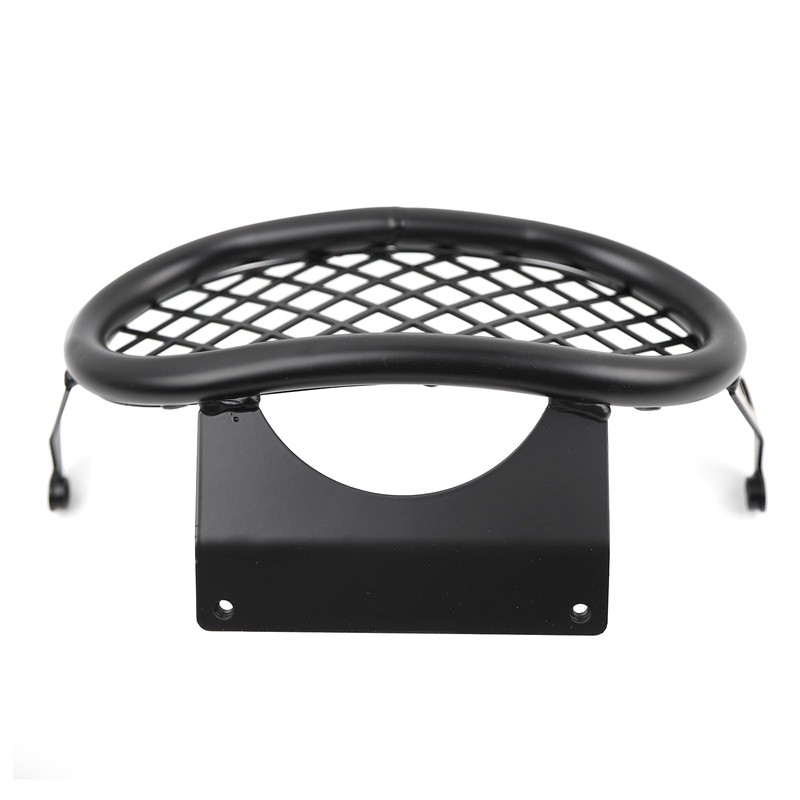 Minho Motorcycel Front Headlight Guard with Mesh Cover in Heavy