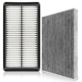 partszen CF10134 80292-SDA-A01 Engine & Cabin Air Filter Fit for Acura MDX 2016-2020 for Honda Passport Pilot Ridgeline 2016-2023
