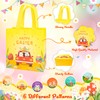 6PCS Easter Tote Bags, Easter Gift Bags with Handle, Non-Woven