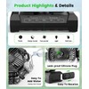 Camping Misting Fan - 30000mAh Portable Battery Powered Fans with