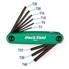 PARKTOOL TWS-2 Torque Type Wrench Set, 9-Piece Set, T7, T9,