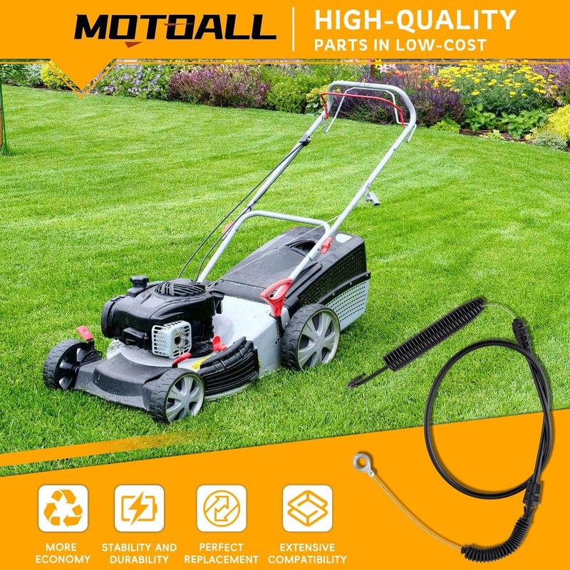 MOTOALL 946-05124A Deck Engage Cable for MTD Craftsman Huskee Troy