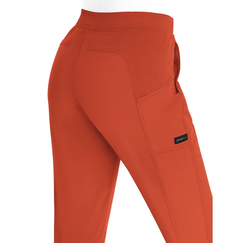KOI Planet 744 Women's Cherish Jogger Terracotta 5XL