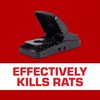 Tomcat Rat Snap Trap, 1 Rat Size Trap - Reusable