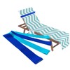 Beach Towel Holder Clips, Towel Straps for Beach Loungers, Pack