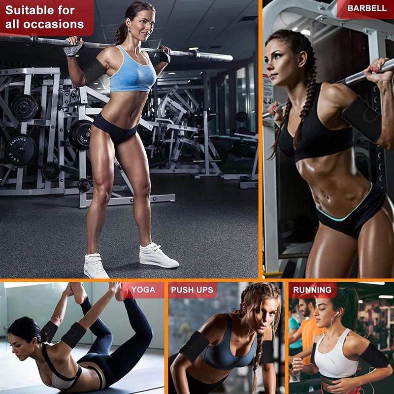 Upper Arm Sleeve Compression, Bicep Tendonitis Brace Compression Sleeve Adjustable