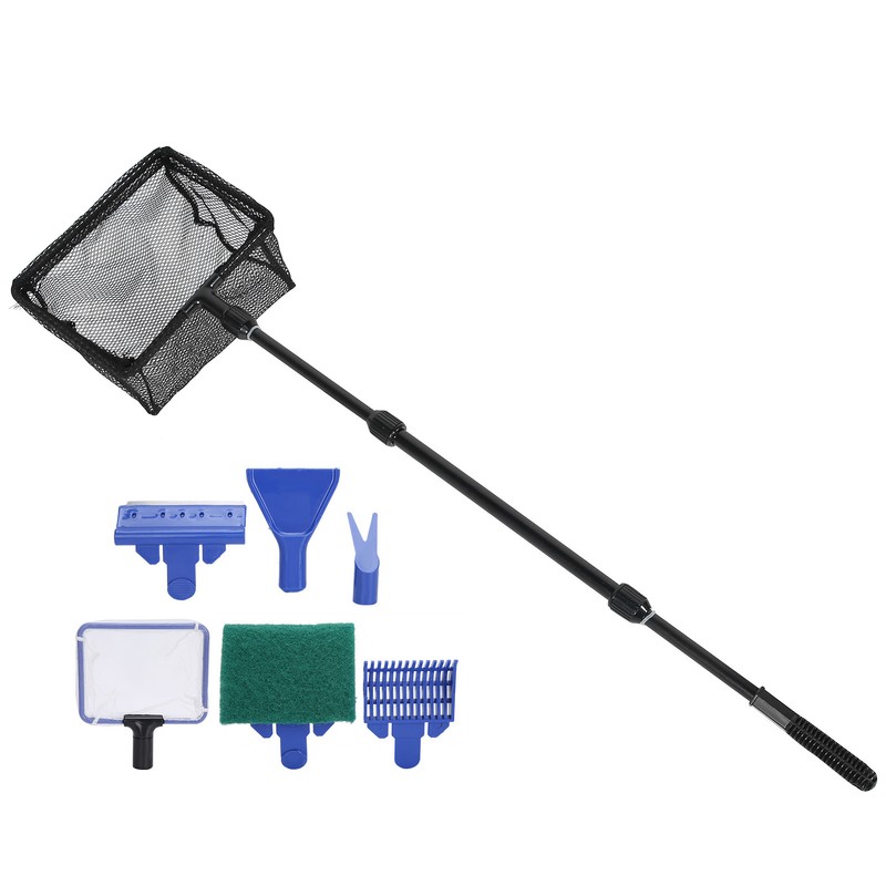 6 in 1 Aquarium Fish Tank Cleaning Tool Kit Net