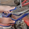 BE-TOOL Lightweight Adjustable Wrench with Soft Grip and 24mm Jaw