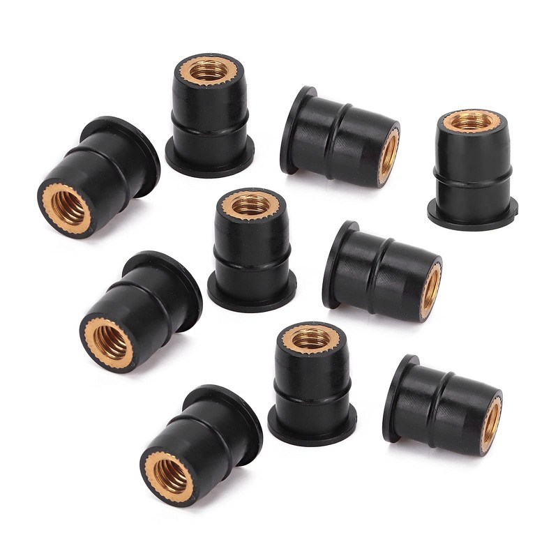 Nun Nut Expansion Nut 10 Pieces Well Nut M6 x