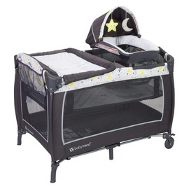Baby Trend Lil' Snooze Deluxe II Nursery Center, Twinkle Twinkle Little Moon