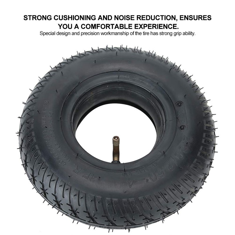 2.80/2.50-4 Tyre, Solid Strong Grip Ability Mobility Scooter Inner Tube,