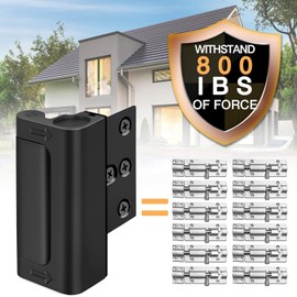 Door Reinforcement Lock for Front Door Child Proof Top of Door Safety Latch