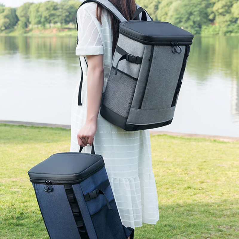 20L Thermal Insulated Food Delivery Backpack Thickening Leakproof Waterproof Lining