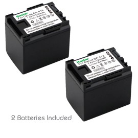 Kastar Battery BP819 for Canon BP-807 BP-809 BP-819 BP-827 Vixia HF10 HF100 HF11 - 4 Batteries