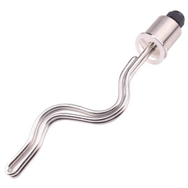 DERNORD 2 Inch (OD64) Tri-clamp Ripple Heating Element Electric Water Heater 6500W 240V