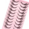 Eyelashes Faux Mink Fox Eye Natural Looking Russian Lashes Strip