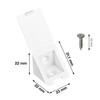 LouMaxx Body Connectors White – Pack of 20 22 x