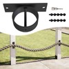 Rope Fence Bracket Holder | Rope Securing Holder Bracket Battle