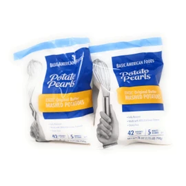 Excel Mashed Potato Pearls - 28 oz. pouch 2pk Box