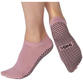 SHASHI Basics Women’s Grip Socks – Non Slip – Full Foot Sock – Pilates Barre Yoga