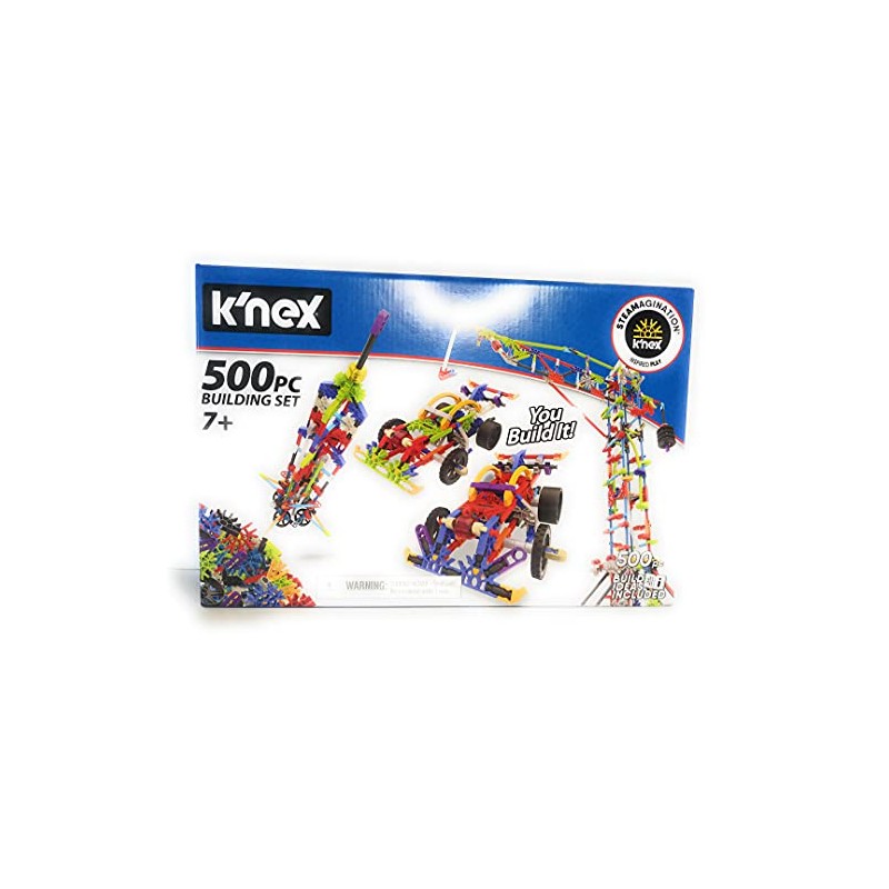 K'NEX 500 Piece Building Set, 7+ years