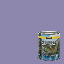 Rodda Paint CASCADIA XL Exterior Satin Paint & Primer in One, Quart, Purple Spire