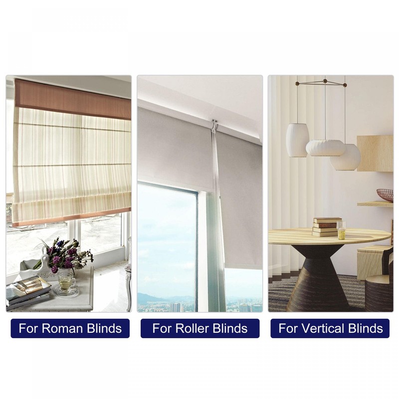 sourcing map Blind Cord Weight, 8Pcs 80mm Curtain Window Shutter