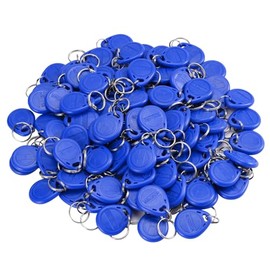 RFID ID Card Keyfob for Door Access Control Proximity 125KHz Keychain ID Cards Read Only 100pcs