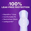 Always Discreet Incontinence Pads for Women and Postpartum Pads, Extra