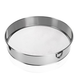 Fine Mesh Sieve Strainer,10" Stainless Steel 60 Mesh,for Winco 10" Sieves