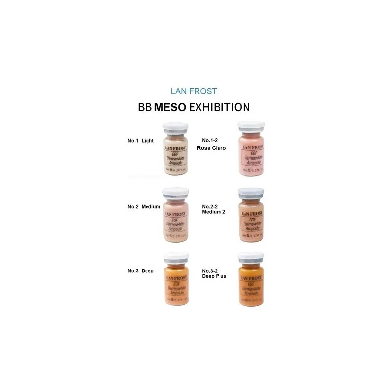 Kit Bb Glow 12 Viales De Tonos Variados Claros Y