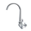 SANEI A2316-13 Kitchen Faucet Lever Handle, Vine Neck Pipe, For