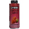 Lyons Designer Dessert Sauce, Strawberry, 16 Ounce Bottle
